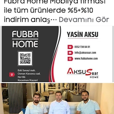 FUBBA HOME MABİLYA